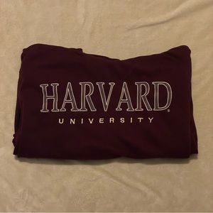 vintage harvard university hoodie